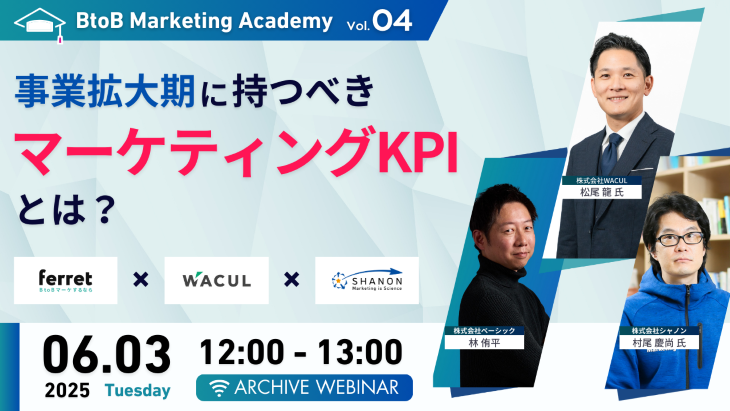 事業拡大期に持つべきマーケティングKPIとは? 事業拡大期に持つべきマーケティングKPIとは?